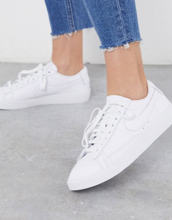 Nike Blazer Low Bijele - Ženske Tenisice | 50627KQZW